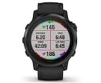 Garmin 42mm Fēnix 6S Pro Edition GPS Smartwatch - Black 4