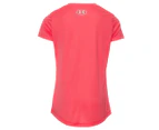 Under Armour Youth Girls' UA Tech Graphic Tee / T-Shirt / Tshirt - Pink
