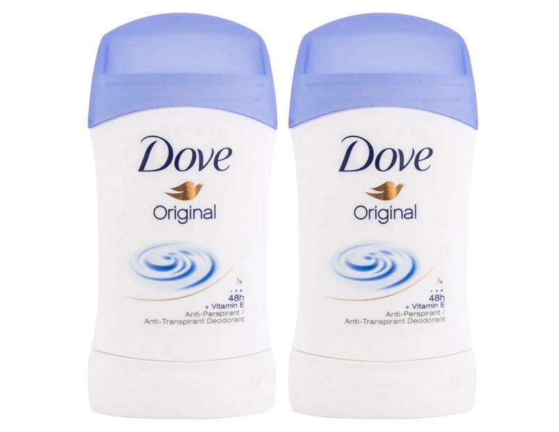 2 x Dove Deodorant Stick Original 40mL