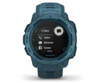 Garmin 45mm Instinct Bluetooth GPS Sport Watch - Lakeside Blue