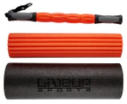 Liveup Sports 3-in-1 Yoga Roller Set