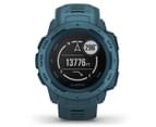 Garmin 45mm Instinct Bluetooth GPS Sport Watch - Lakeside Blue 6