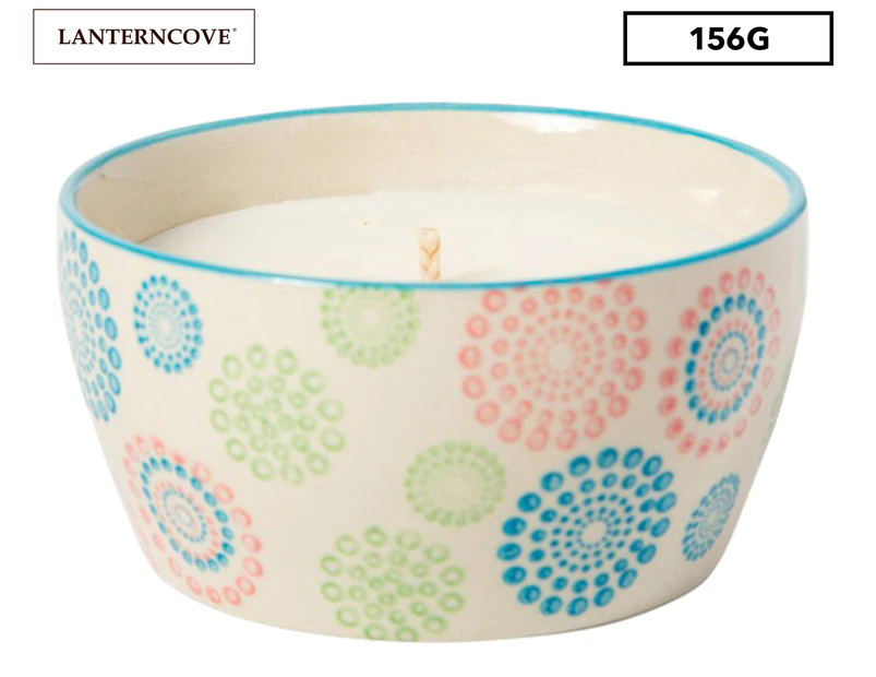 Lanterncove Bamboo and Clover Lush Soy Wax Candle 156g