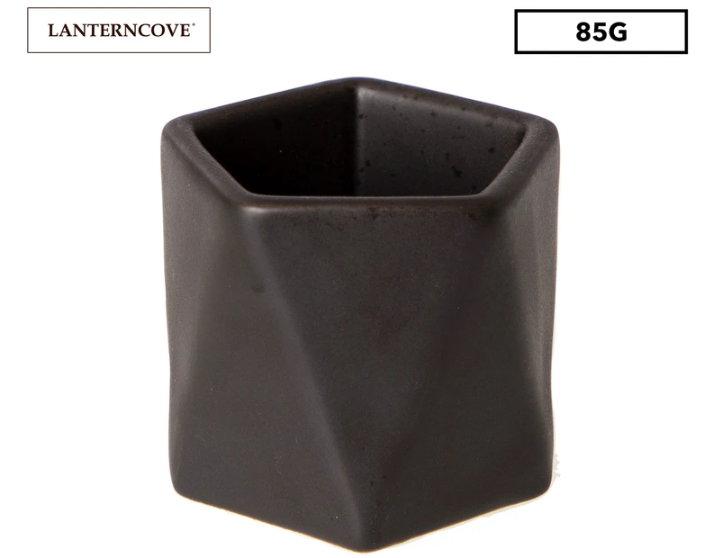 Lanterncove Tobacco and Patchouli Monochrome Soy Wax Candle 85g