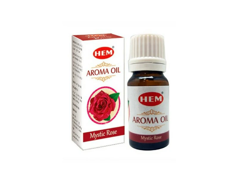 HEM Mystic Rose Aroma Fragrance Oil - 10ml Bottle - Natural Aroma Oil