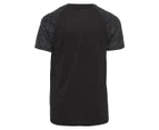 Canterbury Youth Boys' Print Sleeve Large Logo Tee / T-Shirt / Tshirt - Black