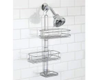 Interdesign Linea Adjustable Shower Caddy - Silver