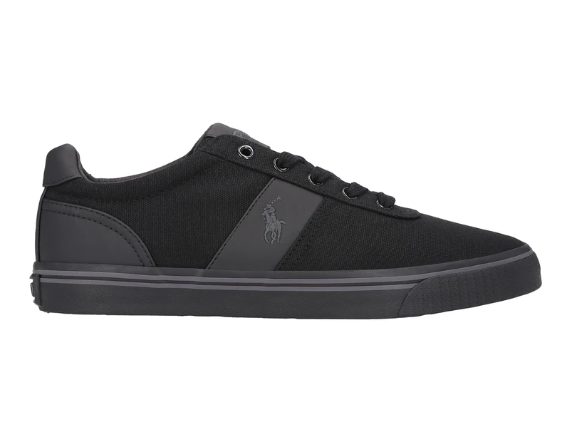 Polo Ralph Lauren Men's Hanford Canvas Sneakers - Black/Charcoal