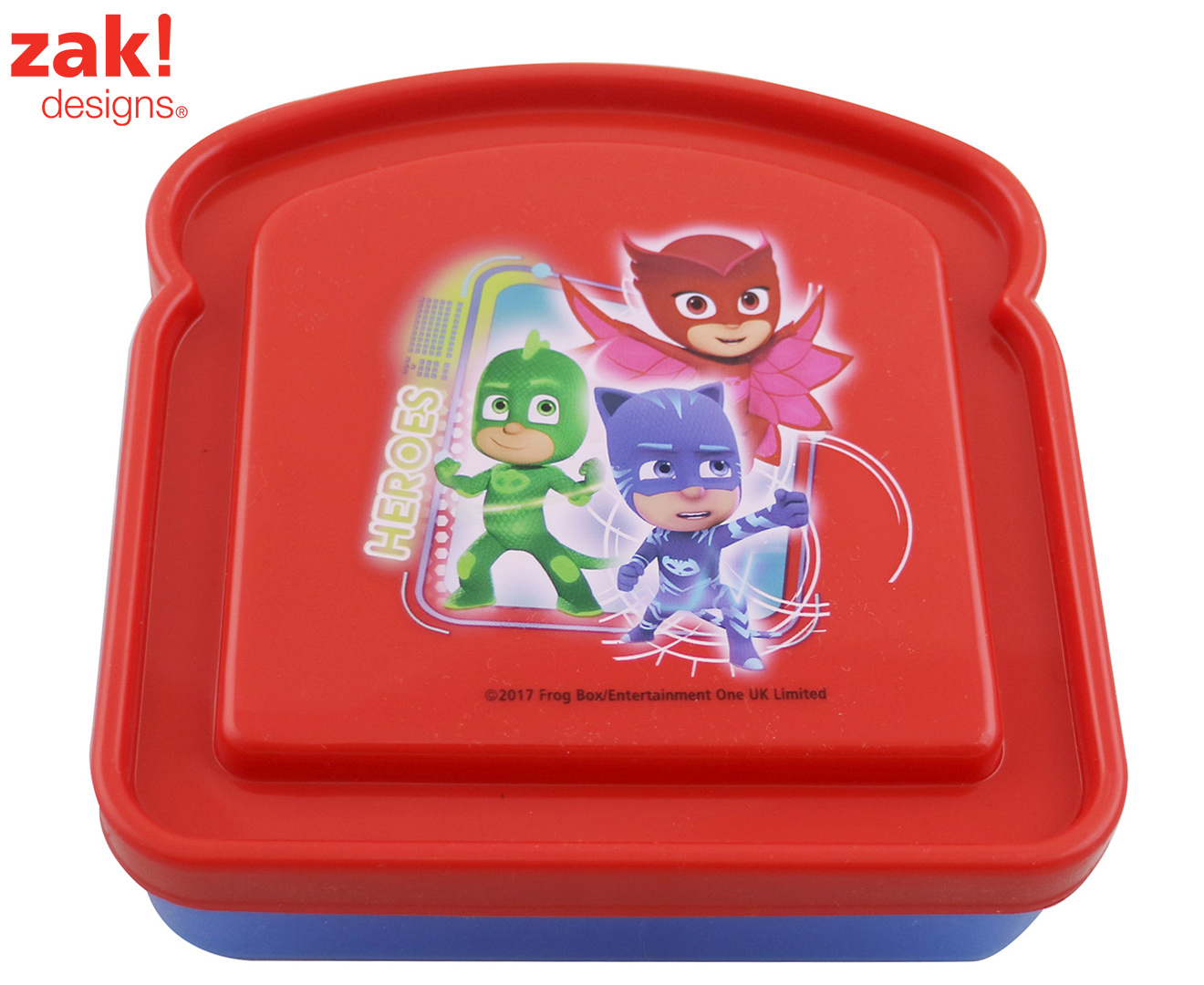 Disney PJ Masks Bread Shape Container - Red