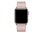 Trendy Leather Strap For Apple Watch - Light Pink 38 40mm