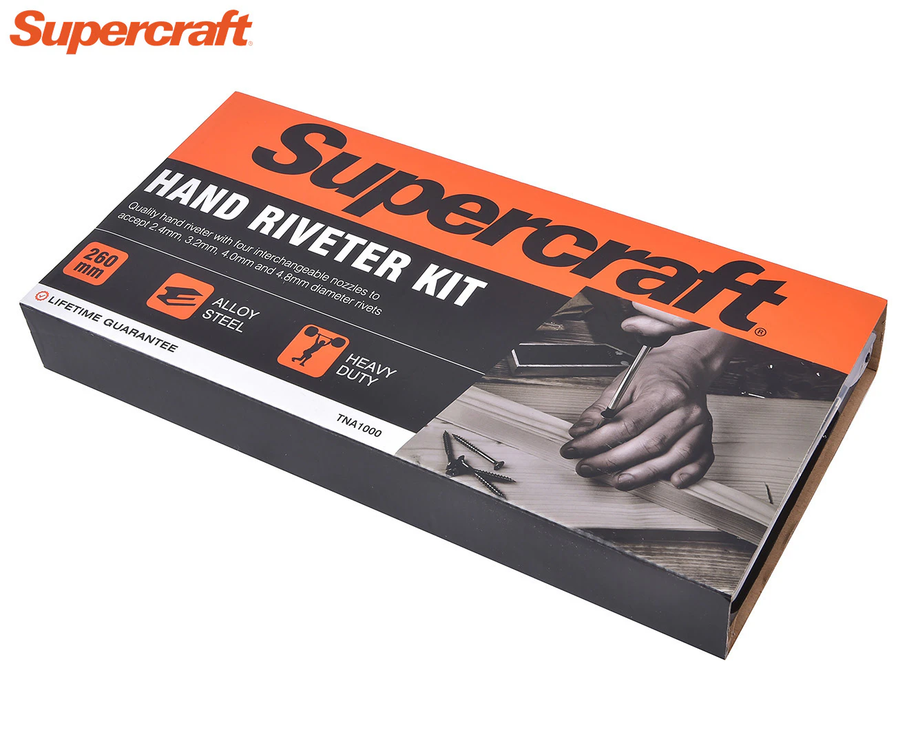 Supercraft Hand Riveter Kit w/ Case