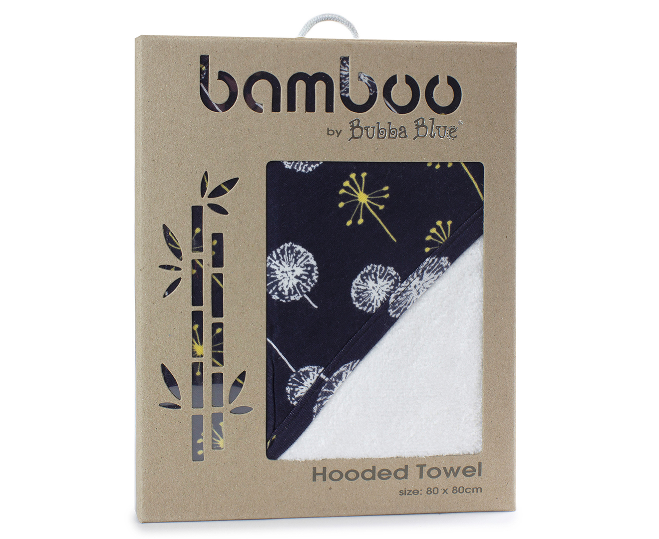 bubba blue bamboo hooded towel