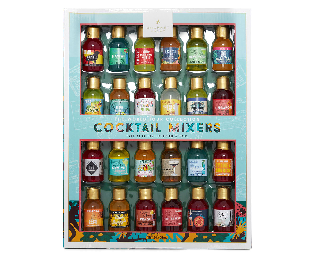 Gourmet Vacay Cocktail Mixers 24pk | Catch.com.au