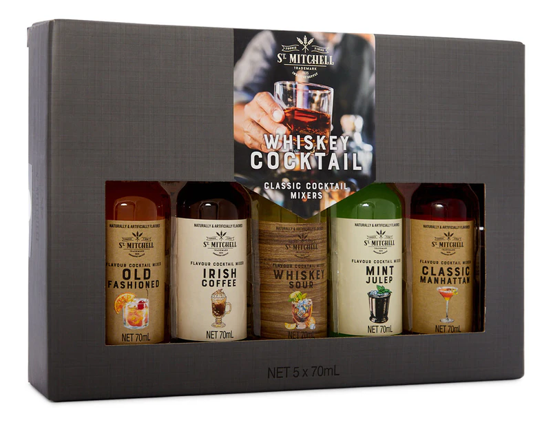 St. Mitchell Whiskey Cocktail Mixers 5pk