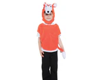 Bristol Novelty Childrens/Kids Fox Tabard Costume (Orange/White) - BN1051