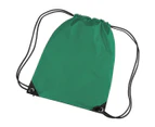 Bagbase Premium Gymsac Water Resistant Bag (11 Litres) (Pack Of 2) (Kelly Green) - BC4326