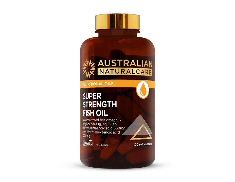 Australian NaturalCare - Super Strength Fish Oil