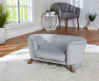 Enchanted Home 67.3x40.6x30.5cm Ultra Plush Romy Sofa Pet Bed - Grey