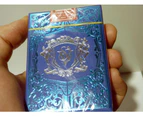 Crown Jewels Playing Cards Sapphire Royal Blue v1 Silver Foiled Classic Edition