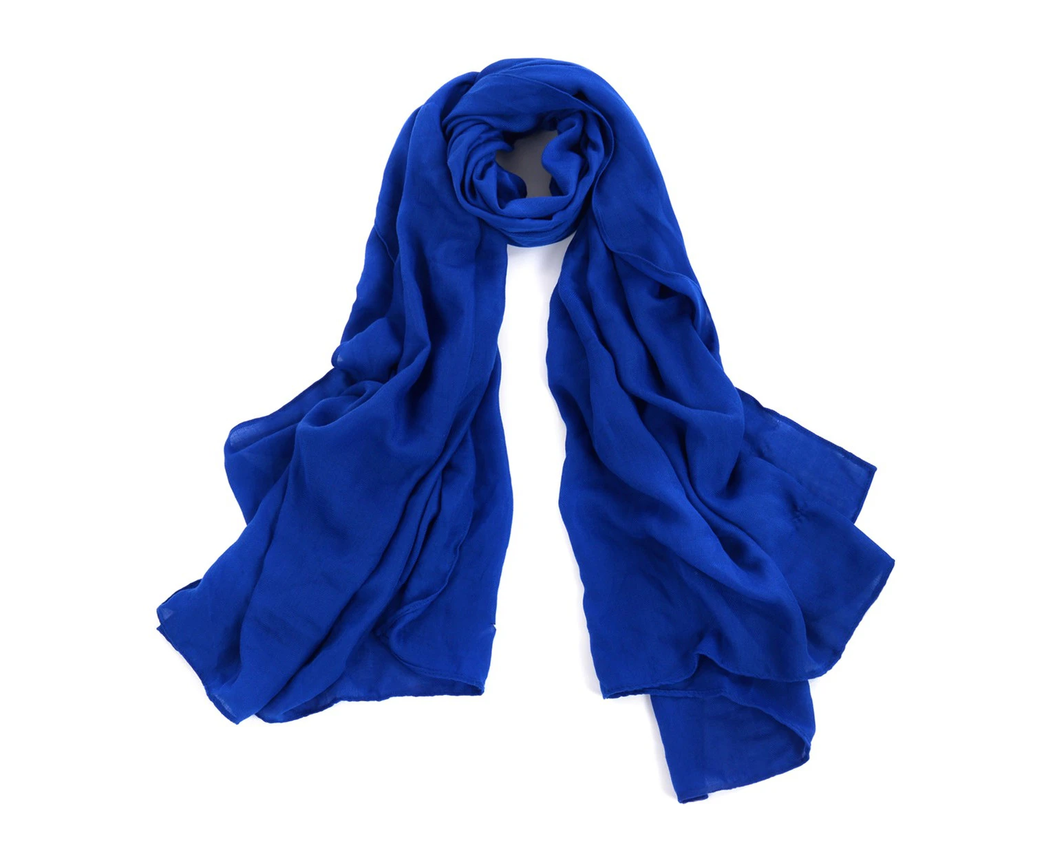 Women Fashion Accessory Scarf Solid Lightweight Shawls Wraps Face Scarf Gift