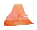 Women Fashion Accessory Scarf Solid Lightweight Shawls Wraps Face Scarf Gift Orange