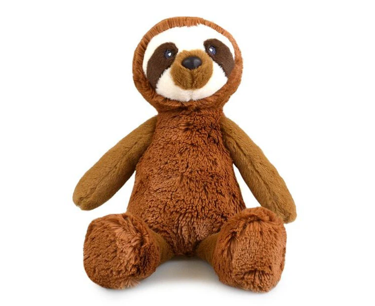 Frankie & Friends 28cm Rio Sloth Soft Animal Plush Stuffed Toy Kids 3y+ Brown