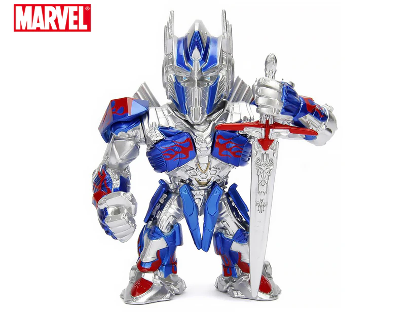 Transformers 4-Inch Optimus Prime Diecast Metal Figurine