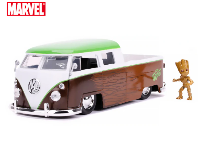 Marvel Guardians of the Galaxy 1963 Volkswagen Bus 1:24th Scale Diecast Car