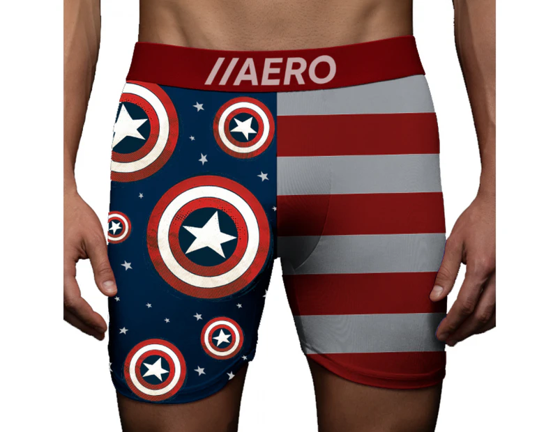Captain America Americana Boxer Briefs