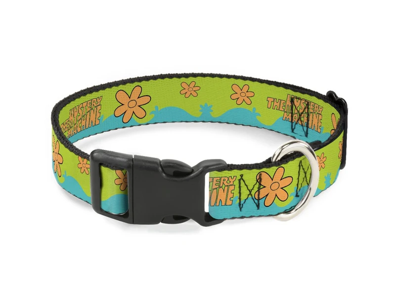 Scooby Doo 1 Inch Wide 11-17 Inch Dog Collar