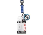Superman Daily Planet Lanyard with Charm and Sticker