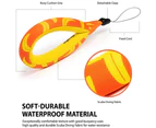 RINGKE Waterproof Floating Straps Universal Lynyard Wristband - Banana
