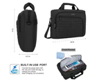 DTBG Laptop Bag Briefcase 17.3 Inches Shoulder Messenger Bag