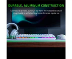 Razer Huntsman Mini 60% Optical RGB Gaming Keyboard - Mercury Edition, Razer Clicky Optical Switch