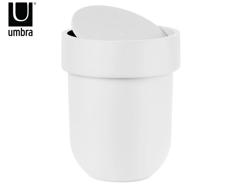 Umbra 6L TOUCH Waste Can - White