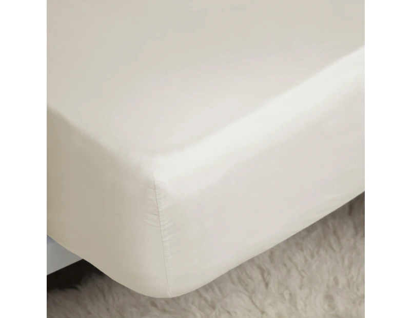 Belladorm Pima Cotton 450 Thread Count Extra Deep Fitted Sheet (Ivory) - BM293