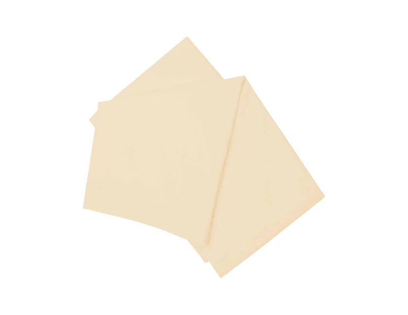 Belledorm Brushed Cotton Fitted Sheet (Cream) - BM303