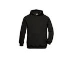 B&C Childrens/Kids Plain Hooded Sweatshirt/Hoodie (Black) - RW3493