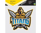 Gold Coast Titans NRL Supersized Mega Team Car Logo Sticker