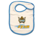 Gold Coast Titans NRL Infant Mascot 'Future Star' Baby Bib