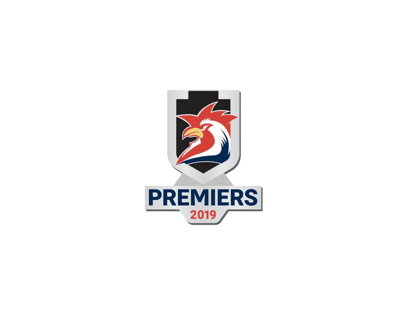 Sydney Roosters NRL Premiers 2019 Logo Lapel Pin