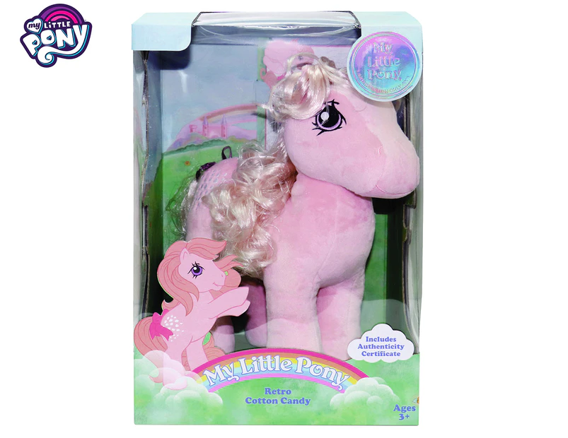 My Little Pony Retro Cotton Candy Plush Toy