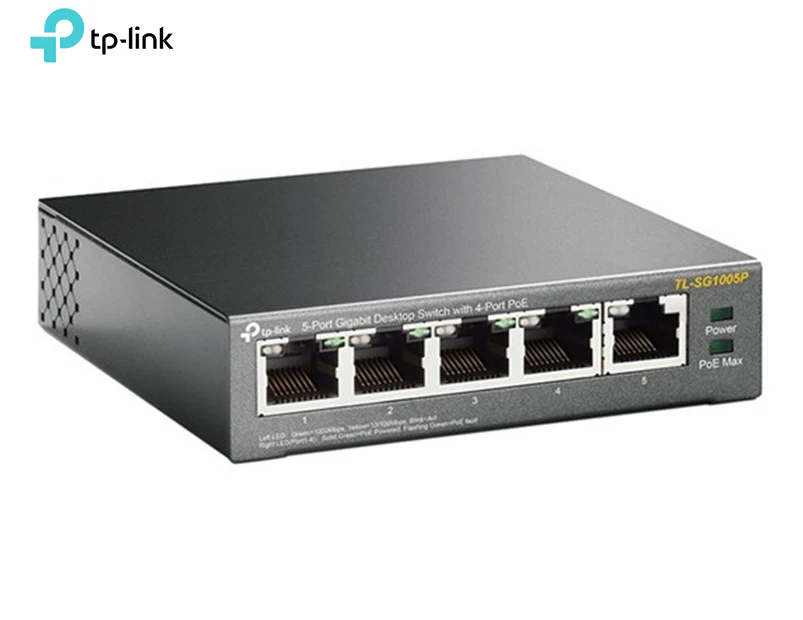 TP-Link 5-Port Gigabit Desktop Switch w/ 4-Port PoE
