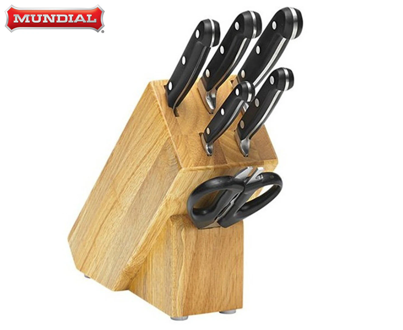 Mundial 7-Piece Knife Block Set