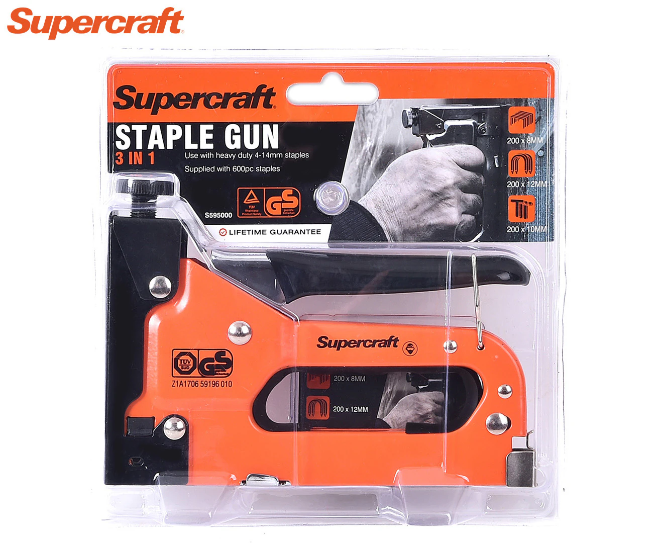 Supercraft 3-in-1 Staple Gun