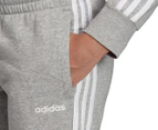 Adidas Women's Essentials 3-Stripes Joggers / Trackpants - Grey/White