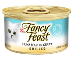 24 x Purina Fancy Feast Grilled Tuna Feast In Gravy 85g