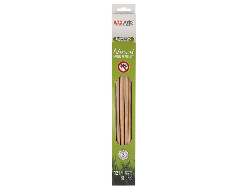 Waxworks Citronella & Sandalwood Diffuser Sticks Refill 12pk