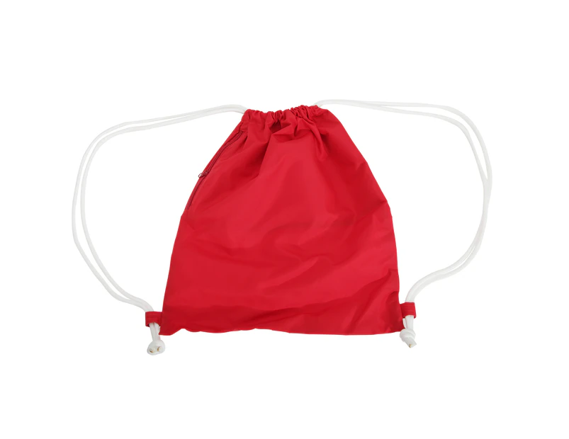 Bagbase Icon Drawstring Bag/Gymsac (Pack of 2) (Classic Red) - BC4344