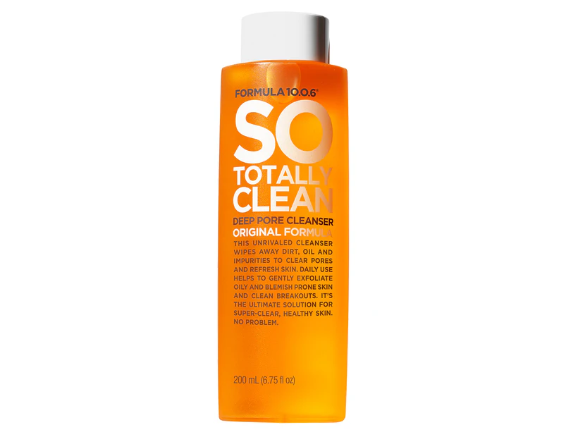 Formula 10.0.6 So Totally Clean Deep Pore Cleanser w/ Salicylic Acid 200mL